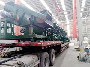 河南共威機械生產1080槽下振動篩發(fā)貨現(xiàn)場